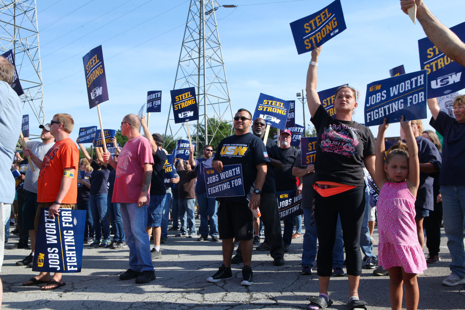 Gallery: Steelworkers rally in Gary